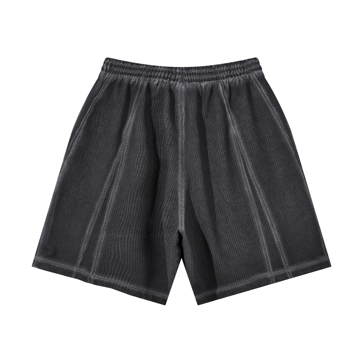 ih bhrome vintage wash mesh shorts