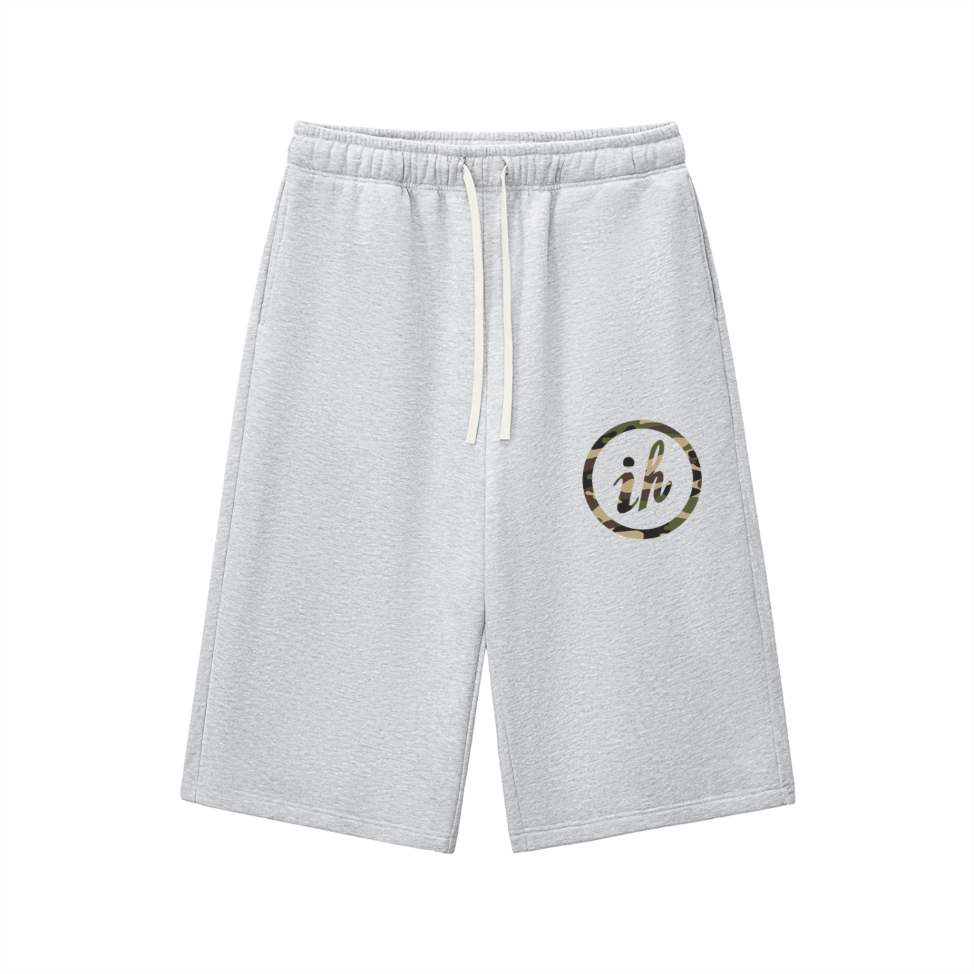camo ih 3/4 shorts