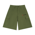 Unisex Woven Cargo Shorts