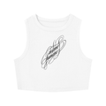 Women's Tight Crewneck Crop Tank Top