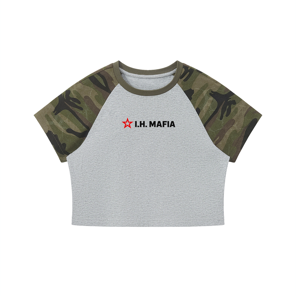 Women’s Camo MAFIA Crop T-Shirt