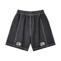 ih bhrome vintage wash mesh shorts