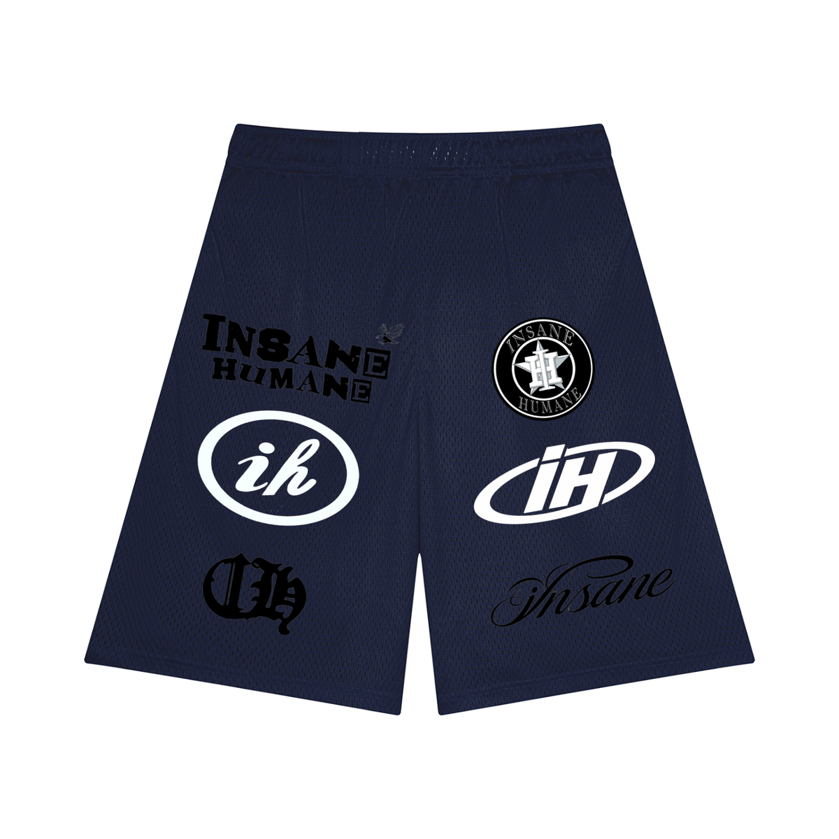 randomized logo shorts