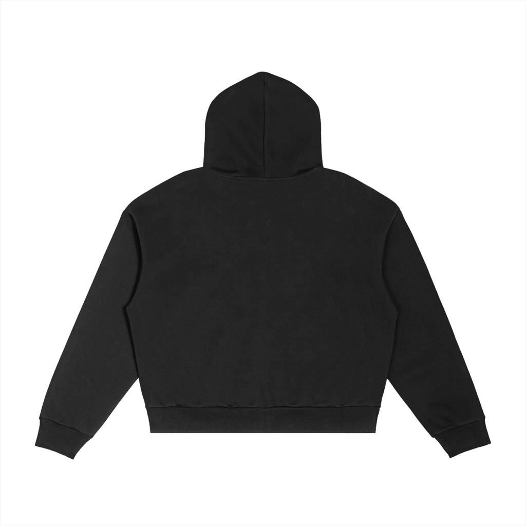 DARE Plaid Boxy Zip Up