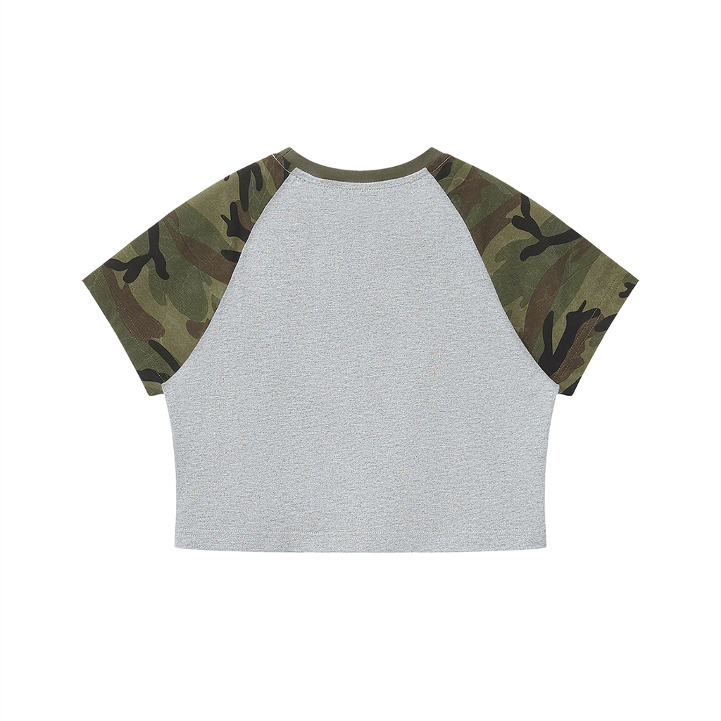 Women’s Camo MAFIA Crop T-Shirt